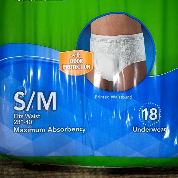 New DG Health Mens Briefs Small 18 count - Picture 2 of 2